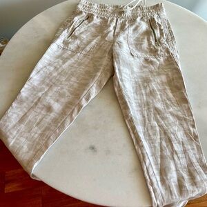 Athleta Cabo Tide Linen jogger